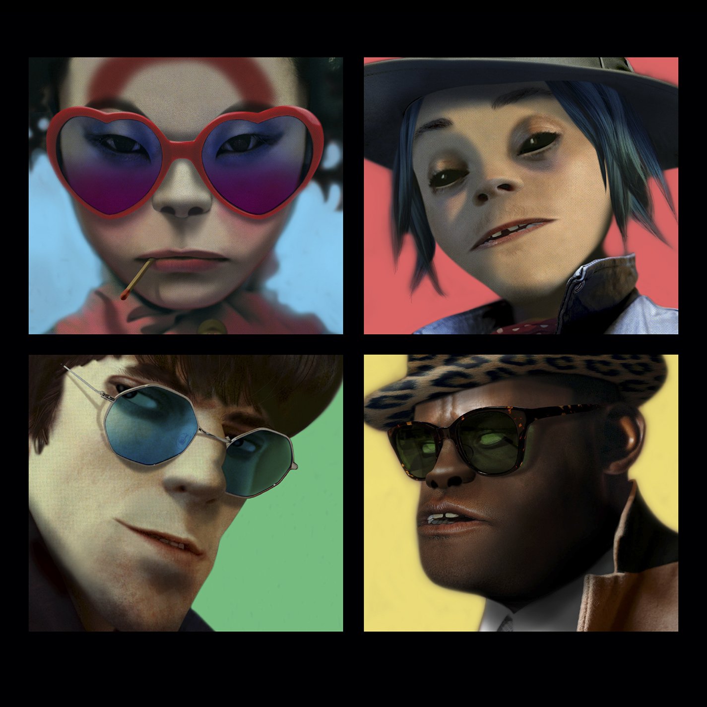 Gorillaz Humanz レコード LTD Artbook + LP Humanz (2LP Black) – Gorillaz